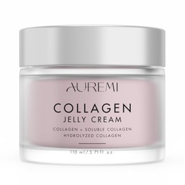 Collagen Jelly Cream Korean Face Moisturizer with Niacinamide and Panthenol, Hydrating Gel Cream for Glass Skin, Pore Care and Daily Skincare