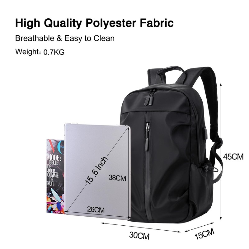FANDARE Travel Backpack for Men Women, 20L Carry On Laptop