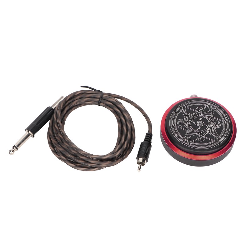 Tattoo Foot Pedal Round Shaped Prevent Slipping Stable Transmission Foot