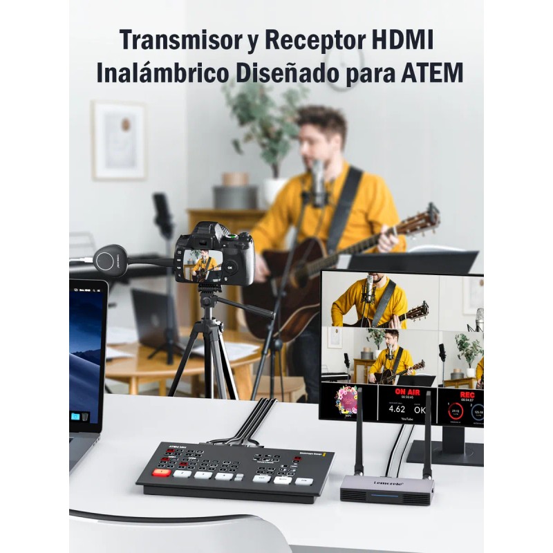 Adaptador Hdmi Lemorele G50r20 50m Grey 1080p 60hz