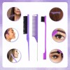Kit 12 Piezas Peines Cepillos Atomizador Y Pinzas Cabello