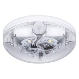 Mr. Scrappy Plastic Motion Sensor LED Clear Cabinet Light with 2-Sided Tape