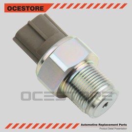 OCESTORE 8981197900 Fuel Rail High Pressure Sensor Compatible with W3500 W4500 Navara D40 Path Finder CABSTAR NP300 Fuel Rail Pressure Sensor 499000-6131 499000-6160 Plastic Metal