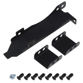 SG Store 1 Set PCI Heat Sink Dual Fan Brackets Metal Graphics Card Cooling Slot Brackets for One or Two 80mm or 90mm Fan Mount Computer Chassis Brackets Black