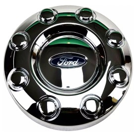 Aftermarket Products 2005-2016 Super Duty F-350 Dually DRW Ford 17" Wheel Chrome Cap 2WD FRONT
