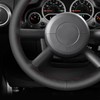 MEWANT Stitch On Custom Fit Steering Wheel Cover for Jeep