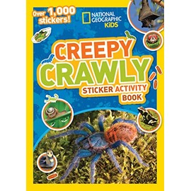 National Geographic Kids Creepy Crawly Sticker Activity Book: Over 1,000 Stickers! (NG Sticker Activity Books)
