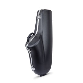 Crossrock Tenor Saxophone Case, with Removable Shoulder Strap, Accessories Pocket, Locking Latch -Black (CRA860TSBK)