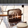 Napkin Holder Napkin Dispenser Stainless Steel Minimalist Compact Easy Maintenance