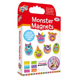 Galt Toys, Monster Magnets, Craft Kit for Kids, Ages 6 Years Plus