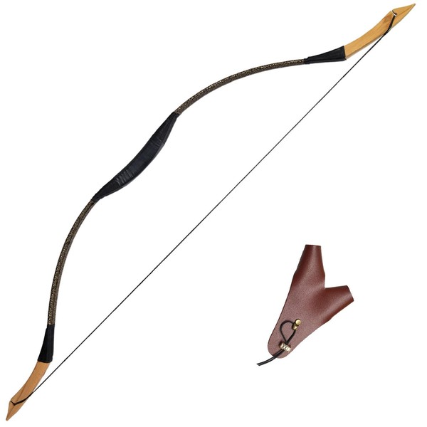 Topbows 54'' Traditional Recurve Bow Horsebow Archery Hunting Handmade Longbow