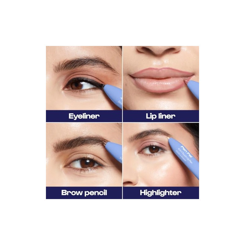 ALLEYOOP- Lápiz de maquillaje 4 en 1 Alleyoop Pen Pal