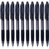 ArrowRT Retractable Ballpoint Pens, BLACK, Fine Point (0.7mm), Pack of