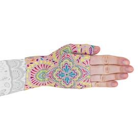 Lymphedivas Mandala Medical Graduated Compression Gauntlet for Lymphedema (20-30 mmHg Medium)