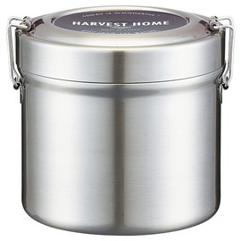 Skater STLB2DXAG-A Insulated Vacuum Stainless Steel Rice Bowl Lunch Box, DX 21.4 fl oz (640 ml), Ultra Lightweight, Antibacterial, Basic