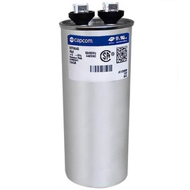 Jard 12748 - 45 uF MFD x 440 VAC Genteq Replacement Capacitor Round # C445R / 97F9645