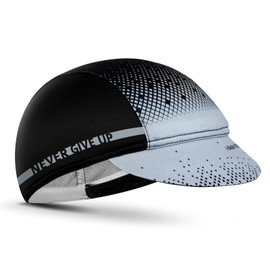 HIKENTURE Cycling Cap for Men and Women,Bike Hat with Visor Summer Sun Hat (6 Grey)