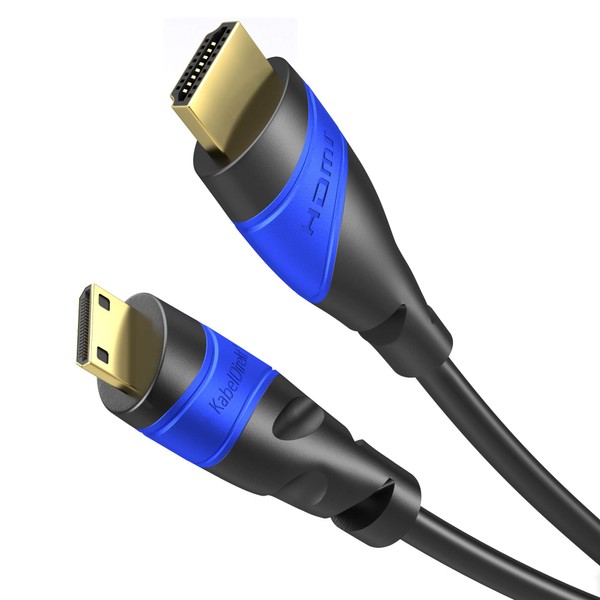 Mini HDMI cable with break-proof design – 5m (HDMI to
