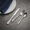 Oneida Satin Sand Dune Everyday Flatware Dinner Spoons, Set of