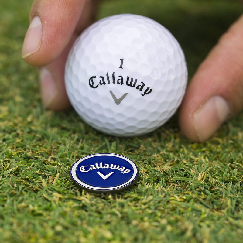 Callaway Golf Marker Magnet Casino Chip Markers 2 Pack Red