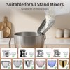 EasyBlend Pouring Chute for KitchenAid Mixer & Flour Funnel for