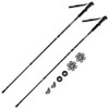 GOGLAND Trekking Walking Poles for Nordic Walking, Adjustable Lengths Including