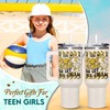 AT2Z GLOBAL Insulated Volleyball Tumbler, 40 oz, Double Wall Vacuum