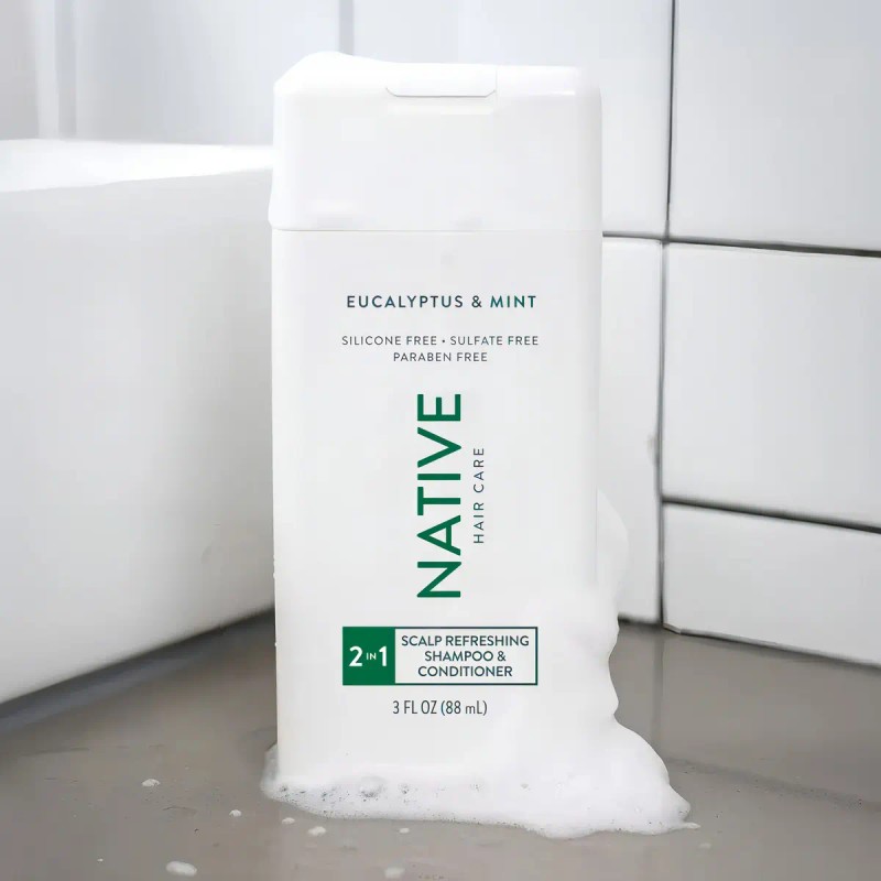Native Champú Y Acondicionador 2 En 1 De Eucalipto Y