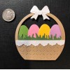 Sizzix 1 Easter Basket Premade Paper Die Cuts Scrapbooking & Cardmaking