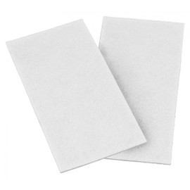 haggiy 2 x Felt Cut - Craft Felt without Glue - 3.0 mm Thick, White, DIN A4 (210 x 297 mm)