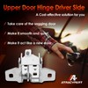 Upper Door Hinge Driver Side Left LH, Compatible with 02-08