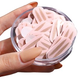 Forahome Mesh Eye Tape, Set of 150, Double Eyelids, Anti-Blocking Tape, Natural Skin Color, Stick, Inconspicuous, Double Eye Tape, Breathable, Waterproof, For Swimming, Daily Use, Strong Double Tape,