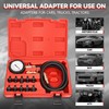 Auto Dynasty Oil Pressure Kit Dual Scale Gauge Engine Testing