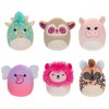 Squishville SQM0508 Safari Squad, Super Soft Mini Squishmallows, 5 cm
