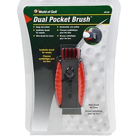 JEF World of Golf JR149 Golf Club Dual Pocket Brush