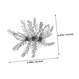 OHPHCALL Pearl Hair Accessories for Women Wedding Bridal Party Braiding Hair Clips Comb Styling