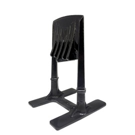 Hi Flame Cast Steel Firewood Kindling Splitter for Wood Stove Fireplace and Fire Pits Splitting Wedge Manual Log Splitter Wedge (Black)