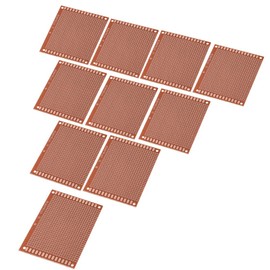 Universal Board, 10 Pieces/Set 7 x 9 cm DIY Prototype Single-sided PCB Universal Board for Building a Prototype Electronic Circuit
