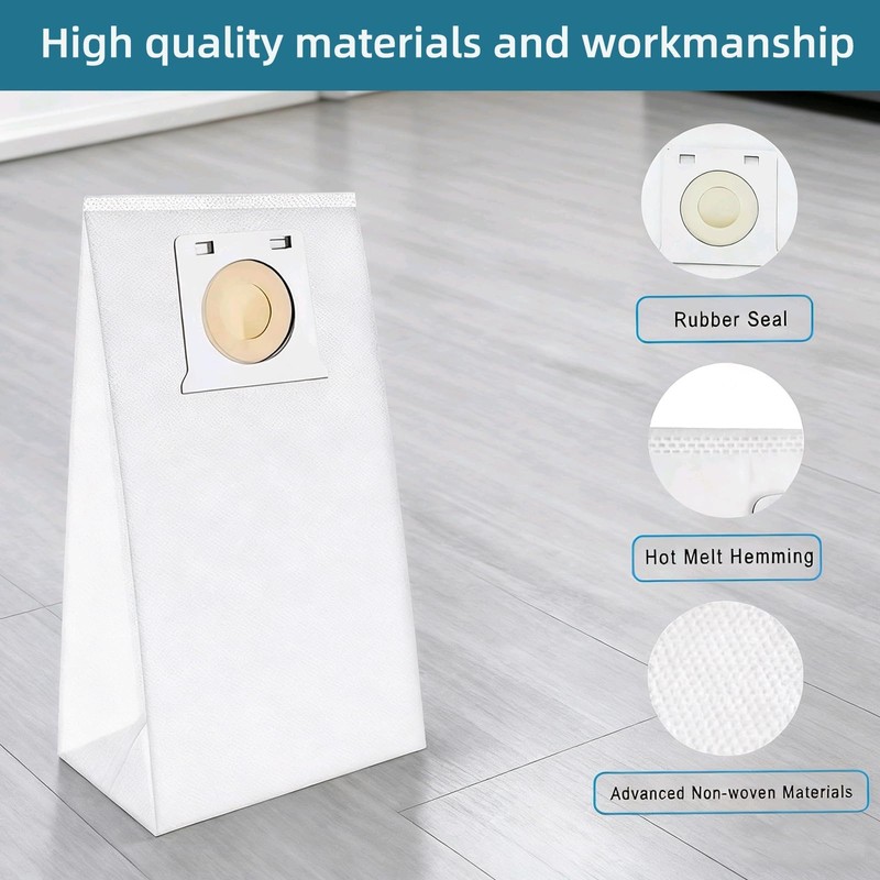 10 Pack IB600 Vacuum Bags Fit for Kenmore Intuition Upright