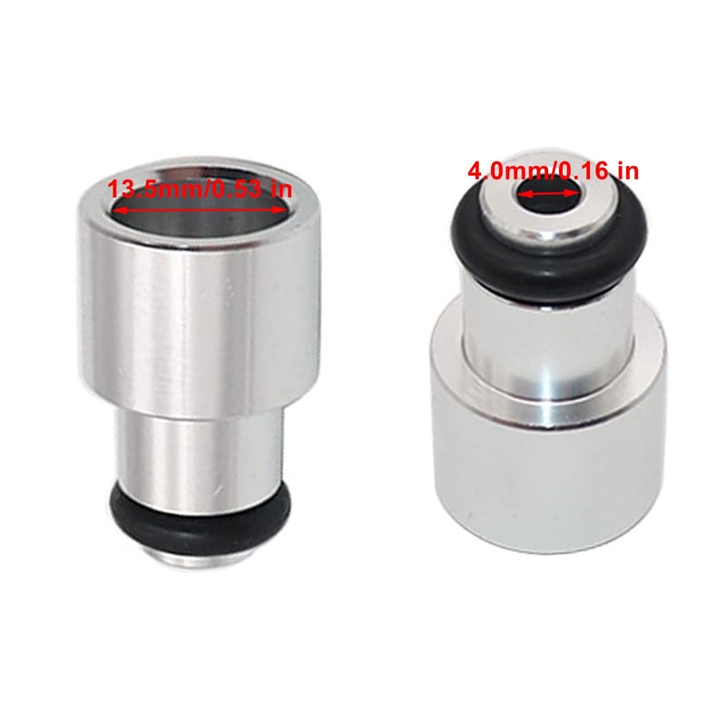 SecosAutoparts 8pcs Fuel Injector Spacer Extender Adapts Short LS3 LS7