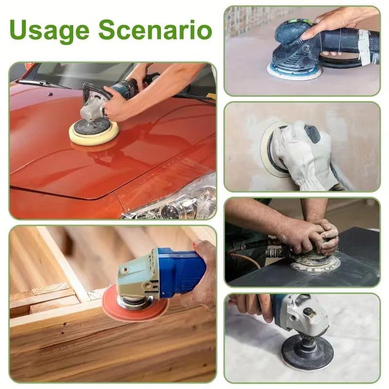 SenmaiTools 30 pcs Ultra Fine 150mm Sanding Discs 6 Sheets: