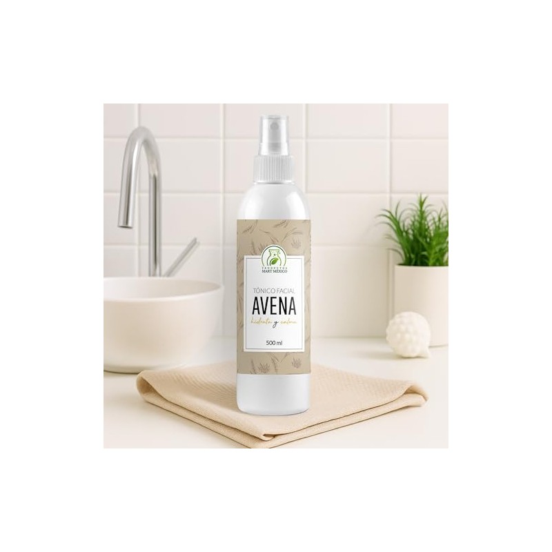 Tónico De Avena Hidratante Facial 500 Ml Productos Mart Mexico
