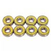Cal 7 ABEC-7 Skateboard Bearings Multiple Colors - Yellow