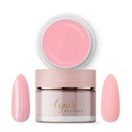 No File Aufbaugel für Gelnägel SUGAR'N SWEETS ROSA 50ml für Profis & Anfänger als UV Gel SELBSTGLÄTTEND OHNE FEILEN · für UV & LED geeignet · pinchbar, mittelviskos · Lynis-Nailshop.de