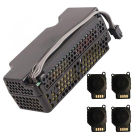 Gorise Ersatznetzteil für Box One S Slim-Konsole, AC-Adapter, 100–240 V, kompatibel mit PA-1131-13MX N15-120P1A für Box One S-Konsole