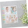 DOITOOL Photo Album Case Transparent Storage for Photos Train Tickets