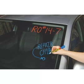 USC 6ct USC Pink Auto Writer Wet Erase Marker 37002 - Paint Marker Automotive