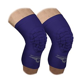 Bucwild Sports Compression Knee Pads for Basketball Volleyball Wrestling - Youth/Kids & Adult Sizes