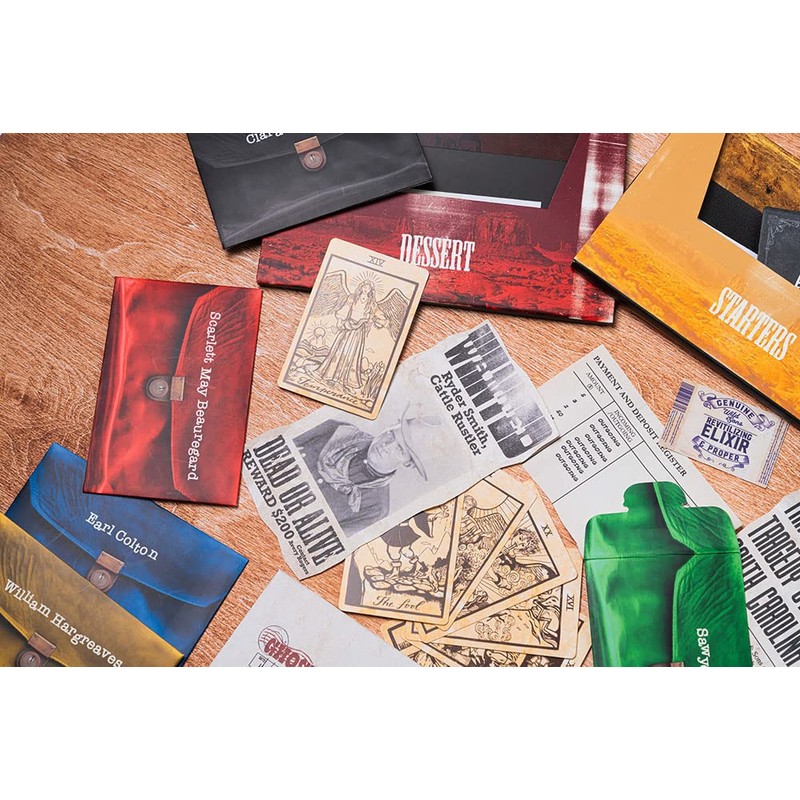 Professor Puzzle Saloon, A Fully Scripted Murder Mystery Game