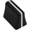 4mm Wide Rubber Grip Fader/Linear Slider/Cross Fader Caps For DJ